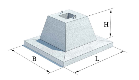 Железобетонные фундаменты колонн